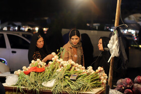 بازار شب عید در کرمانشاه