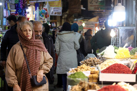 بازار شب عید در کرمانشاه