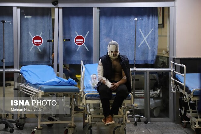 تصویر آرشیوی است آخرین آمار از مصدومان چهارشنبهسوری در همدان/ ۴۹ بیمار بستری و ۳ قطع عضو
