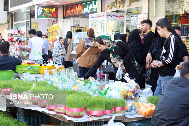 شور بازار نوروزی کرمانشاه زیر سایه جنگ