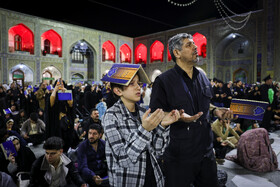 لیالی قدر؛ شب نوزدهم ماه مبارک رمضان - حرم مطهر رضوی