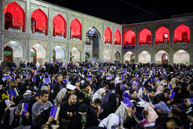 لیالی قدر؛ شب نوزدهم ماه مبارک رمضان - حرم مطهر رضوی