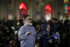 لیالی قدر؛ شب نوزدهم ماه مبارک رمضان - حرم مطهر رضوی