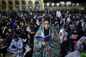 لیالی قدر؛ شب نوزدهم ماه مبارک رمضان - حرم مطهر رضوی