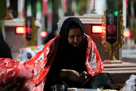 لیالی قدر؛ شب نوزدهم ماه مبارک رمضان در گلزار شهدای کاشان