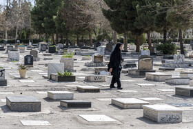 مراسم تحویل سال نو در بهشت رضا - مشهد