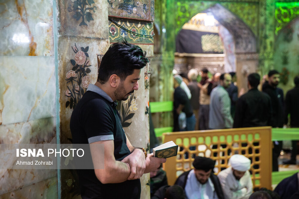 لیالی قدر؛ شب نوزدهم ماه مبارک رمضان در حرم حضرت فاطمه معصومه(س)