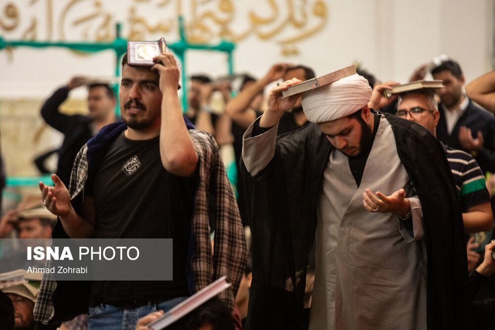 لیالی قدر؛ شب نوزدهم ماه مبارک رمضان در حرم حضرت فاطمه معصومه(س)