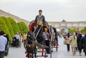 میدان نقش جهان و میزبانی از مسافران نوروزی