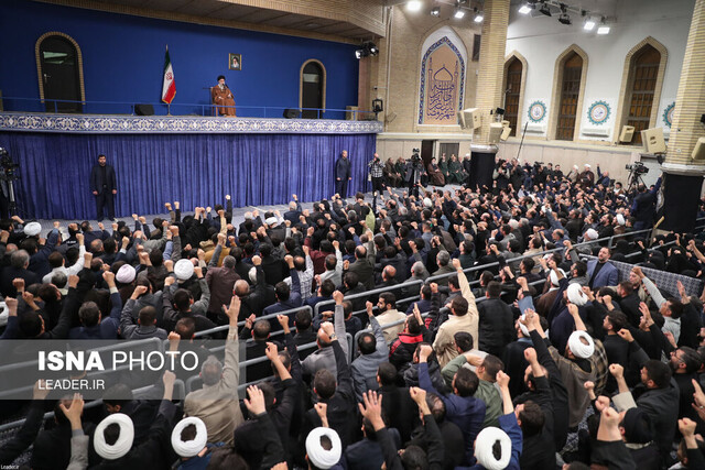 حاشیهنگاری خبرنگار ایسنا از نخستین دیدار رهبر انقلاب در سال ۱۴۰۴