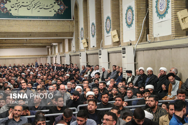 حاشیهنگاری خبرنگار ایسنا از نخستین دیدار رهبر انقلاب در سال ۱۴۰۴