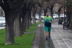 تهران بارانی در روزهای اول فروردین