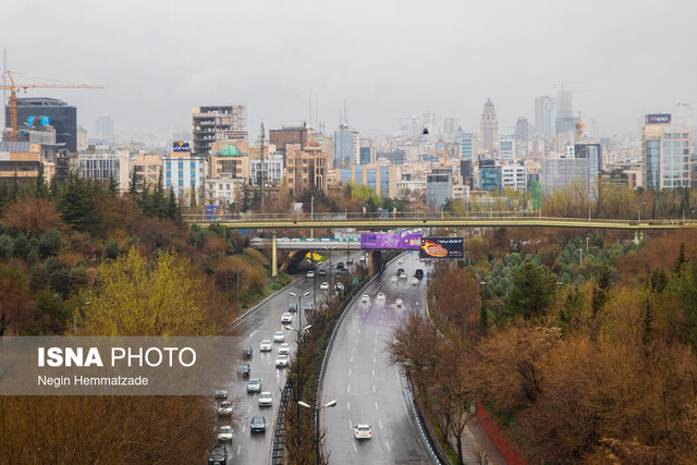 افزایش وزش باد در تهران افزایش وزش باد در تهران