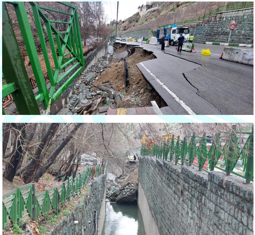 بارندگیهای بهاری و زمینلغزش در گلابدره تهران/نتایج ساختوساز روی زخمهای زمین