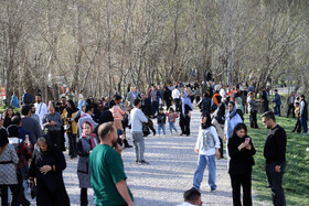 بازدید مسافران نوروزی از طاقبستان