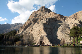 بازدید مسافران نوروزی از طاقبستان