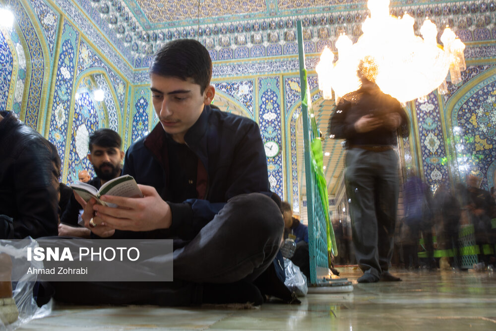 لیالی قدر؛ شب بیست و سوم ماه مبارک رمضان - حرم حضرت فاطمه معصومه(س)