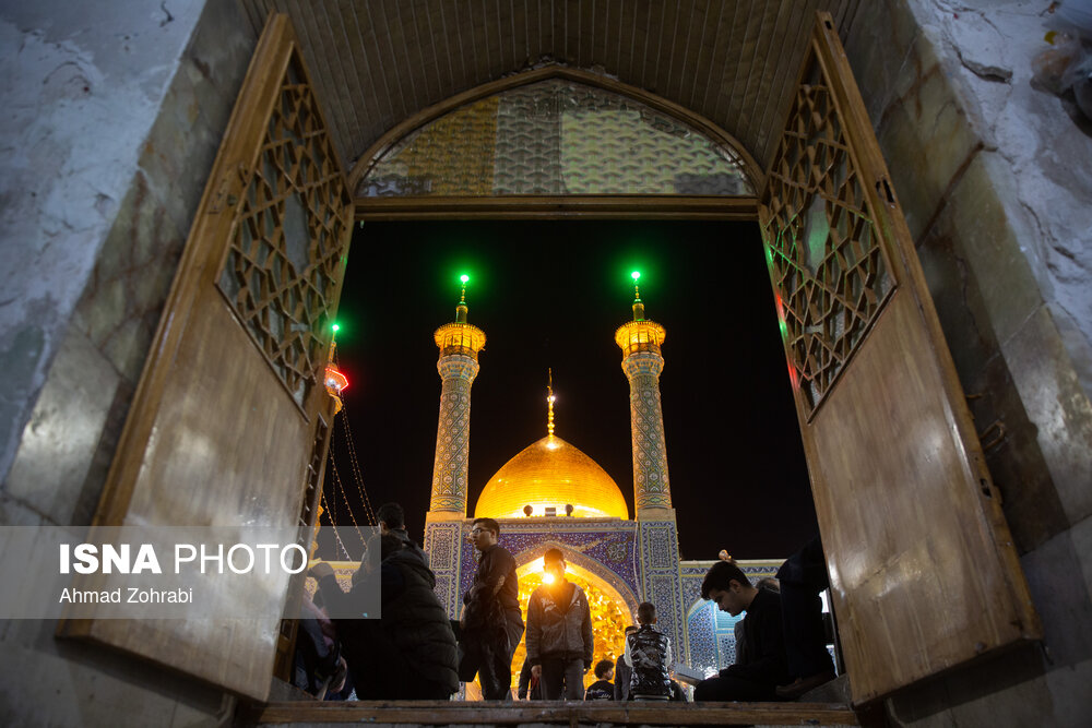 لیالی قدر؛ شب بیست و سوم ماه مبارک رمضان - حرم حضرت فاطمه معصومه(س)