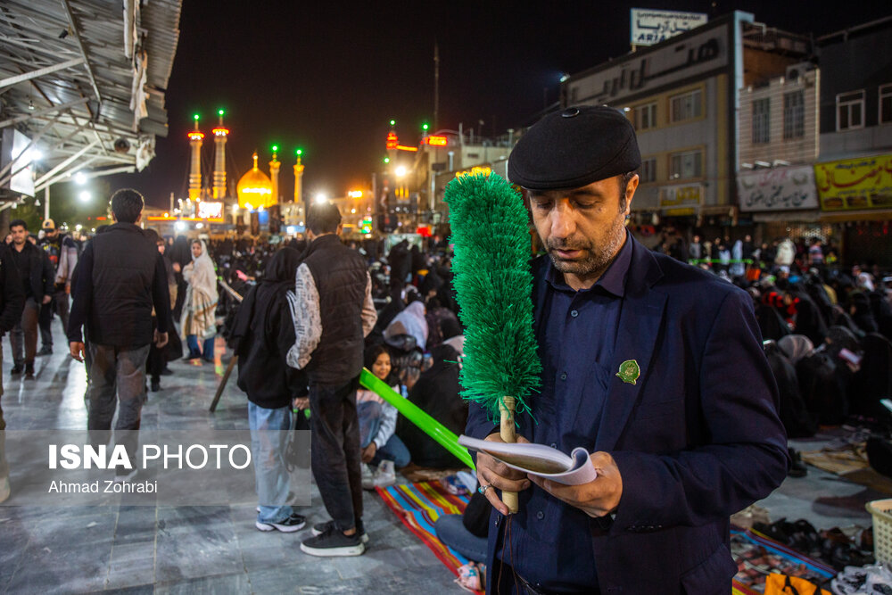 لیالی قدر؛ شب بیست و سوم ماه مبارک رمضان - حرم حضرت فاطمه معصومه(س)