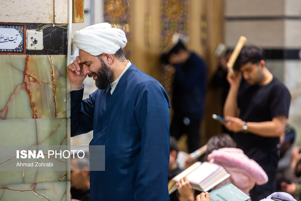 لیالی قدر؛ شب بیست و سوم ماه مبارک رمضان - حرم حضرت فاطمه معصومه(س)