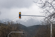 آغاز فعالیت سامانه بارشی در فارس/ بارش پراکنده برف در ارتفاعات