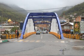 بارش برف و  باران  و ترافیک روان در محور سوادکوه استان مازندران