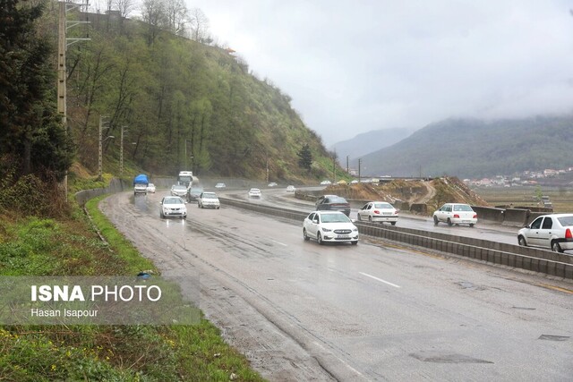 پایان محدودیتهای ترافیکی در محورهای شمالی/ بارش باران در جادههای ۱۲ استان پایان محدودیتهای ترافیکی در محورهای شمالی/ بارش باران در جادههای ۱۲ استان