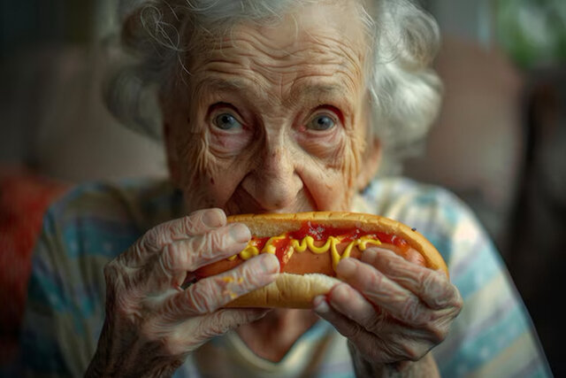 ویدیو/ خوردن «هاتداگ» عمر را ۳۶ دقیقه کوتاه میکند ویدیو/ خوردن «هاتداگ» عمر را ۳۶ دقیقه کوتاه میکند