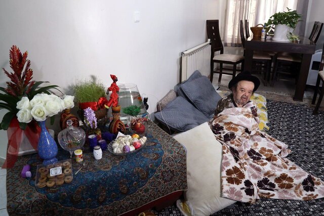 دیدار نوروزی رییس سازمان سینمایی با اسدالله یکتا+عکس