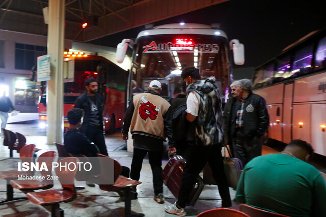 عکس از آرشیو استفاده حداکثری از ظرفیت موجود ناوگان حمل و نقل برای بازگشت مسافران از مشهد