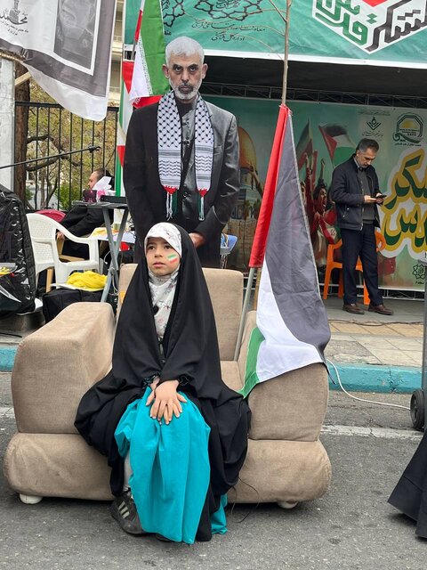 گزارش خبرآنی از راهپیمایی روز قدس در تهران