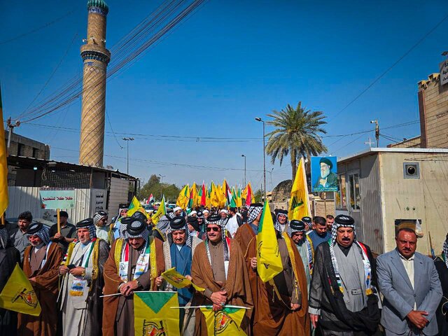 برگزاری راهپیمایی روز جهانی قدس در شهرهای مختلف عراق