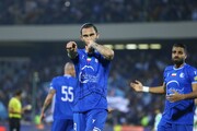 گل اول استقلال به نساجی توسط آزادی