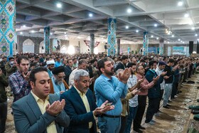 اقامه نماز عید سعید فطر در کاشان