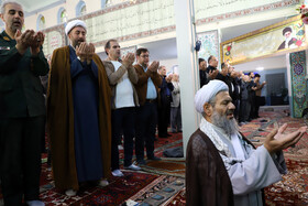 اقامه نماز عید سعید فطر به امامت حجت الاسلام جواد حاجی زاده امام جمعه شهرستان اهر