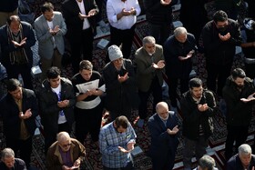 نماز عید سعید فطر در حرم مطهر رضوی
