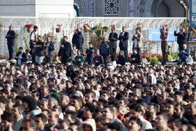 نماز عید سعید فطر در حرم مطهر رضوی