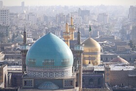 نماز عید سعید فطر در حرم مطهر رضوی