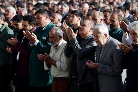 نماز عید سعید فطر در حرم مطهر رضوی
