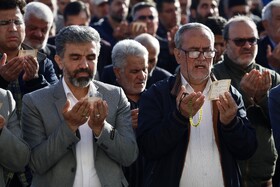 نماز عید سعید فطر در حرم مطهر رضوی