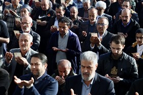 نماز عید سعید فطر در حرم مطهر رضوی