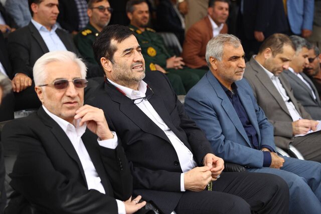 حضور وزیر ورزش و جوانان در مسابقات کشتی با چوخه