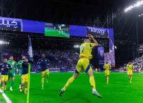 پیروزی بزرگ النصر برابر الهلال با درخشش کریستیانو رونالدو