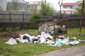 زباله هدیه مسافران نوروزی به استان گیلان
