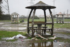 زباله هدیه مسافران نوروزی به استان گیلان