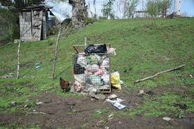 زباله هدیه مسافران نوروزی به استان گیلان