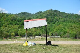 زباله هدیه مسافران نوروزی به استان گیلان