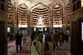 افزایش ۲۰ درصدی بازدید گردشگران نوروزی از مجموعه جهانی شیخ صفی