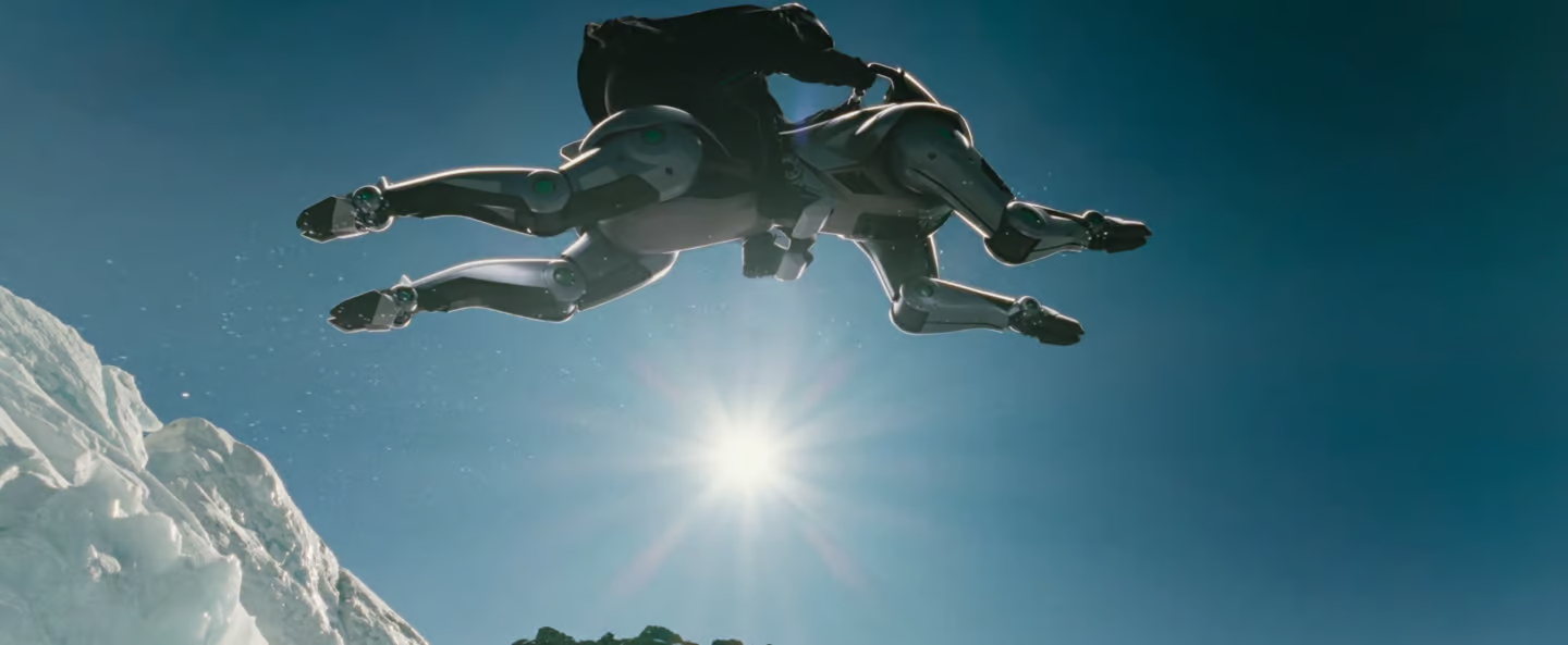 رونمایی «کاوازاکی» از طرح دیوانهوار اسب رباتیک