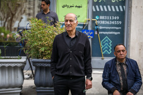 مراسم تشییع «فرامرز ظلی» پیشکسوت فوتبال ورزشگاه شهید شیرودی - تهران